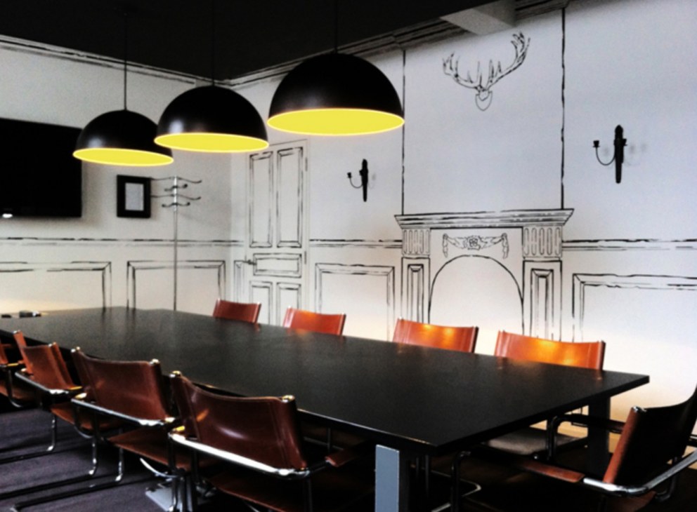 Notion Capital office | boardroom finished | Interior Designers